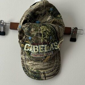 Cabela’s Hunting Dept camo hat OS